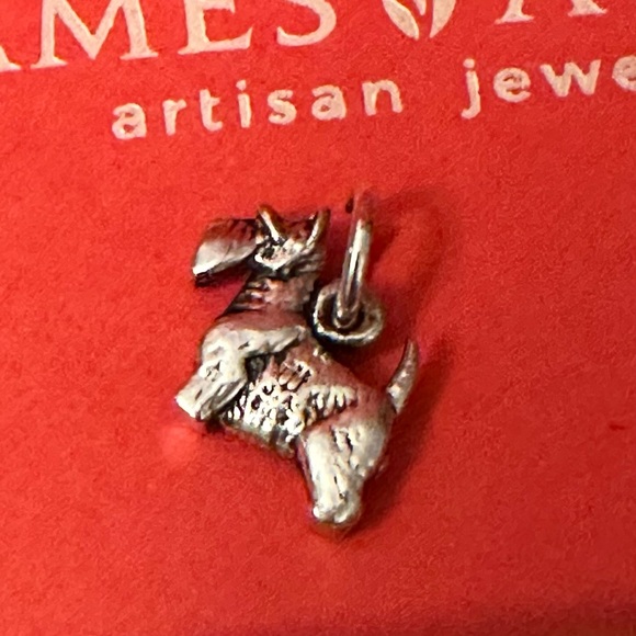 RETIRED James Avery Scottish terrier Sterling silver dog 🐶 charm - Picture 4 of 5